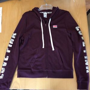 Victoria Secret PINK zip up sweatshirt